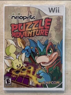 Neopets Puzzle Adventure Nintendo Wii Game New Sealed